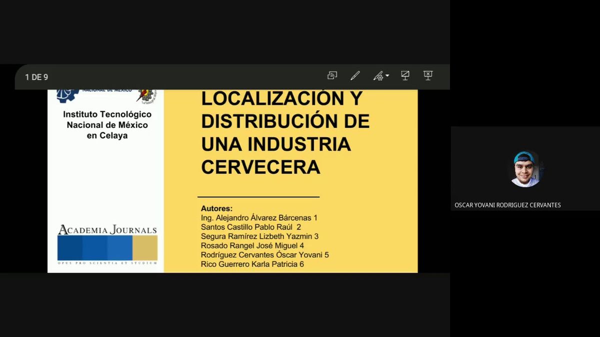 CCC-503 - LOCALIZACION Y DISTRIBUCIÓN DE PLANTA EN LUNA INDUSTRIA CERVECERA