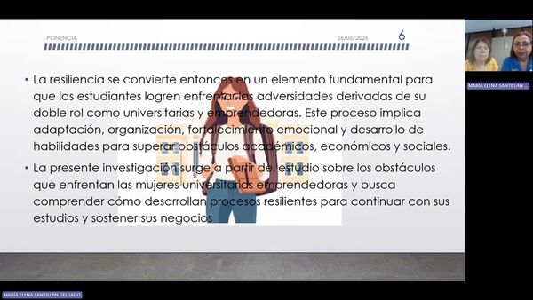 CHE233- RESILIENCIA DE LAS ESTUDIANTES UNIVERSITARIAS DEL ITPN # Chetumal 2026