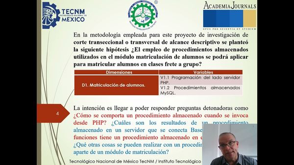 PUE002 - Procedimientos Almacenados e Inserción de una Consulta en Matriculación a un Sistema Esc…