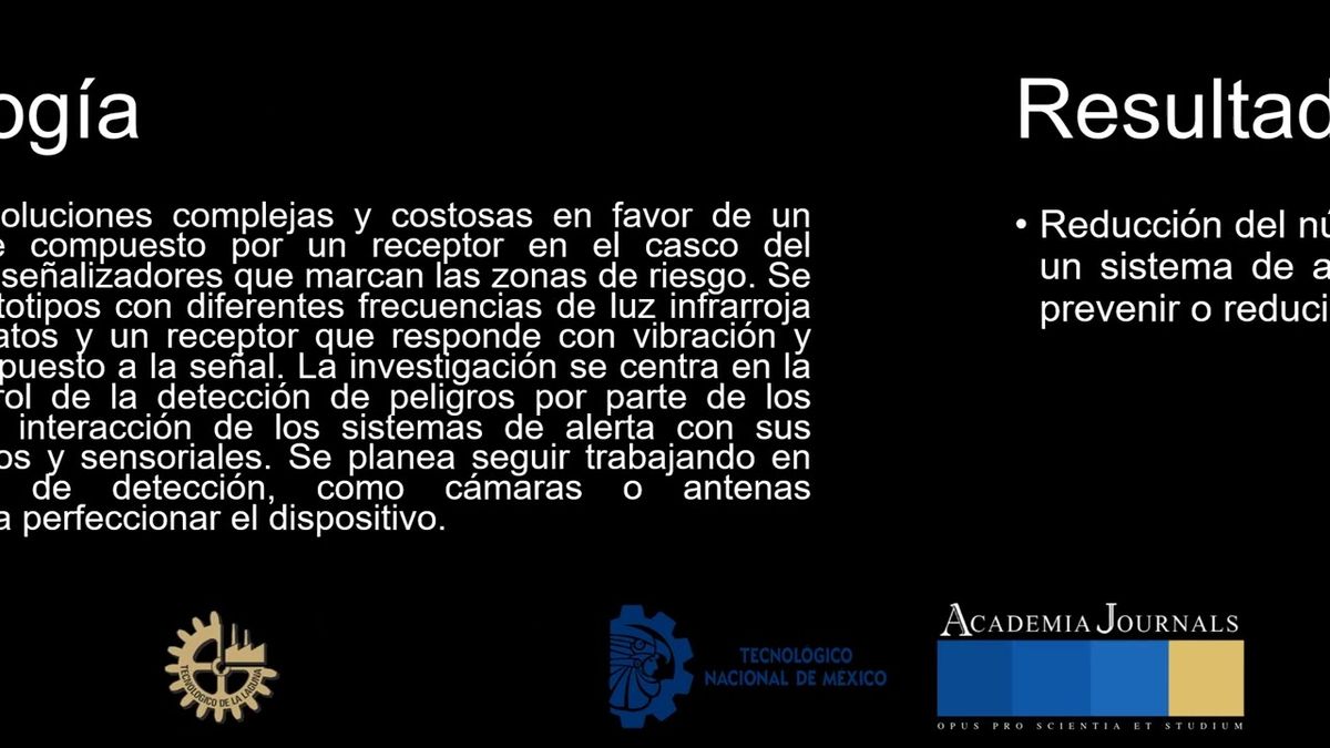 MLA018 - Dispositivo Portátil, Previsor de Accidentes Laborales en Zonas de Riesgo