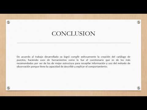 CEL563 - Catálogo de Puestos de acuerdo al Organigrama del Departamento de Recursos Humanos de la…