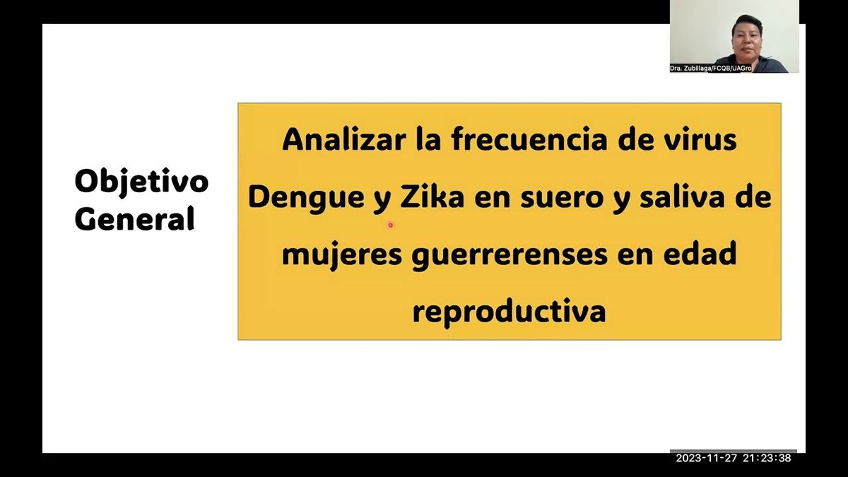 CDX224 - Estudio Molecular Comparativo de la Frecuencia de Dengue y Zika en Suero y Saliva de Muje…