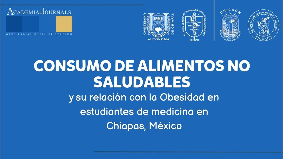 CIP060- "Consumo de alimentos no saludables y su relación con la obesidad en estudiantes de medici…
