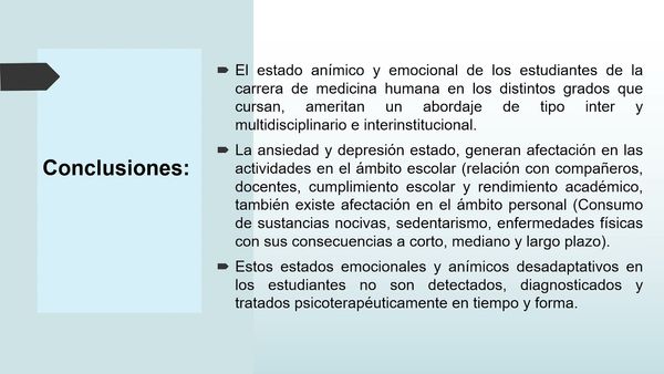 HID372 - Ansiedad y Depresión en Estudiantes de Medicina Humana