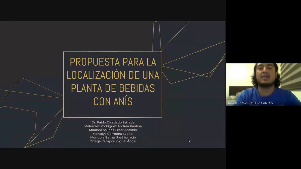 CCC-491 - PROPUESTA PARA LA LOCALIZACIÓN DE UNA PLANTA DE BEBIDAS CON ANÍS