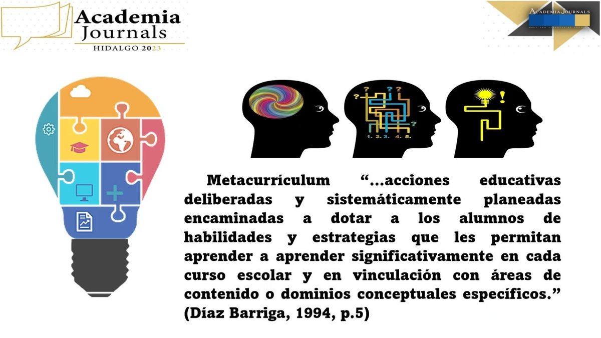 HLG117 - Impacto de la Instrumentación de Estrategias Metacurriculares en el Aprendizaje del Bach…