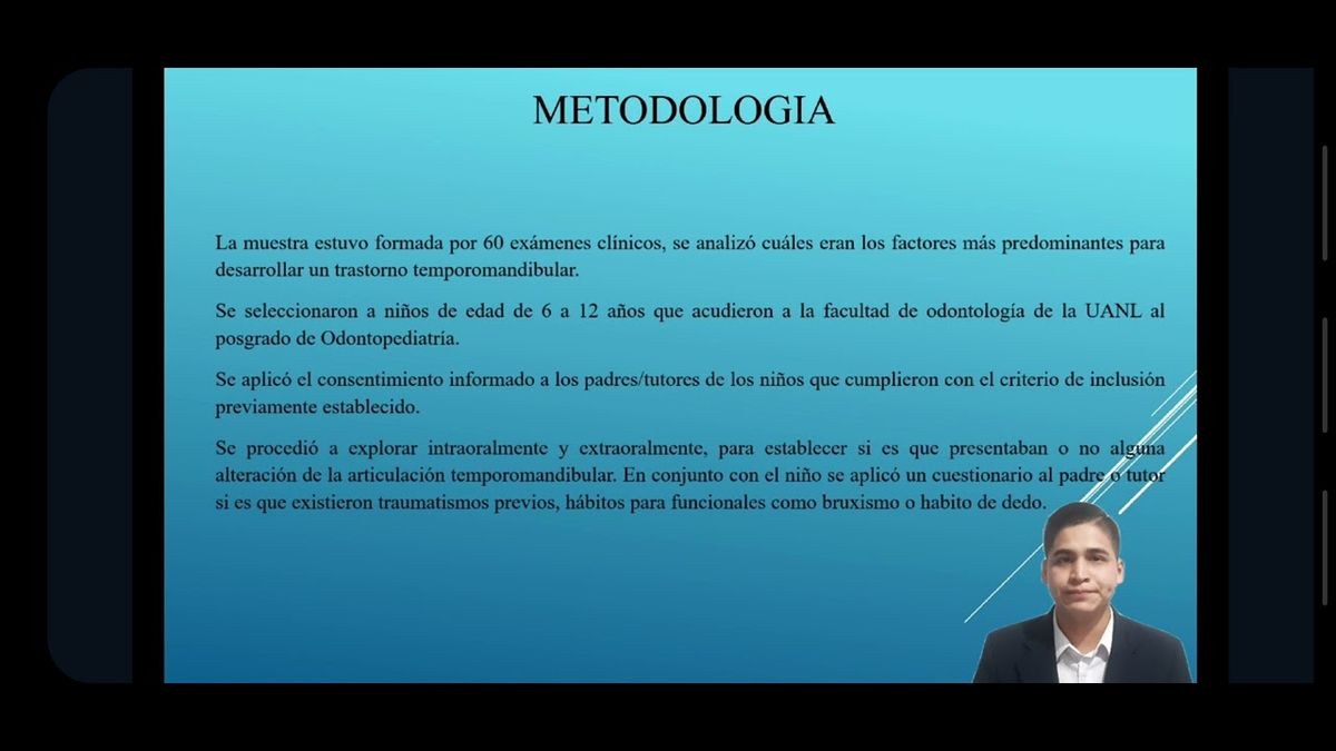 IEU062 - Trastornos Parafuncionales de la Articulación Temporomandibular en Niños