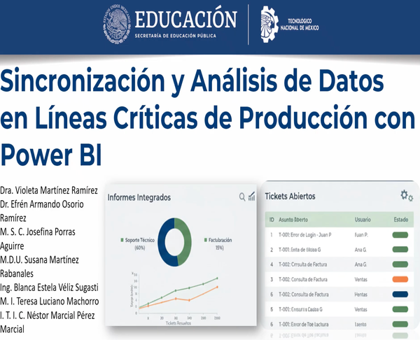 INT051- Sincronización y Análisis de Datos en Líneas Críticas de Producción con Power BI # Int…