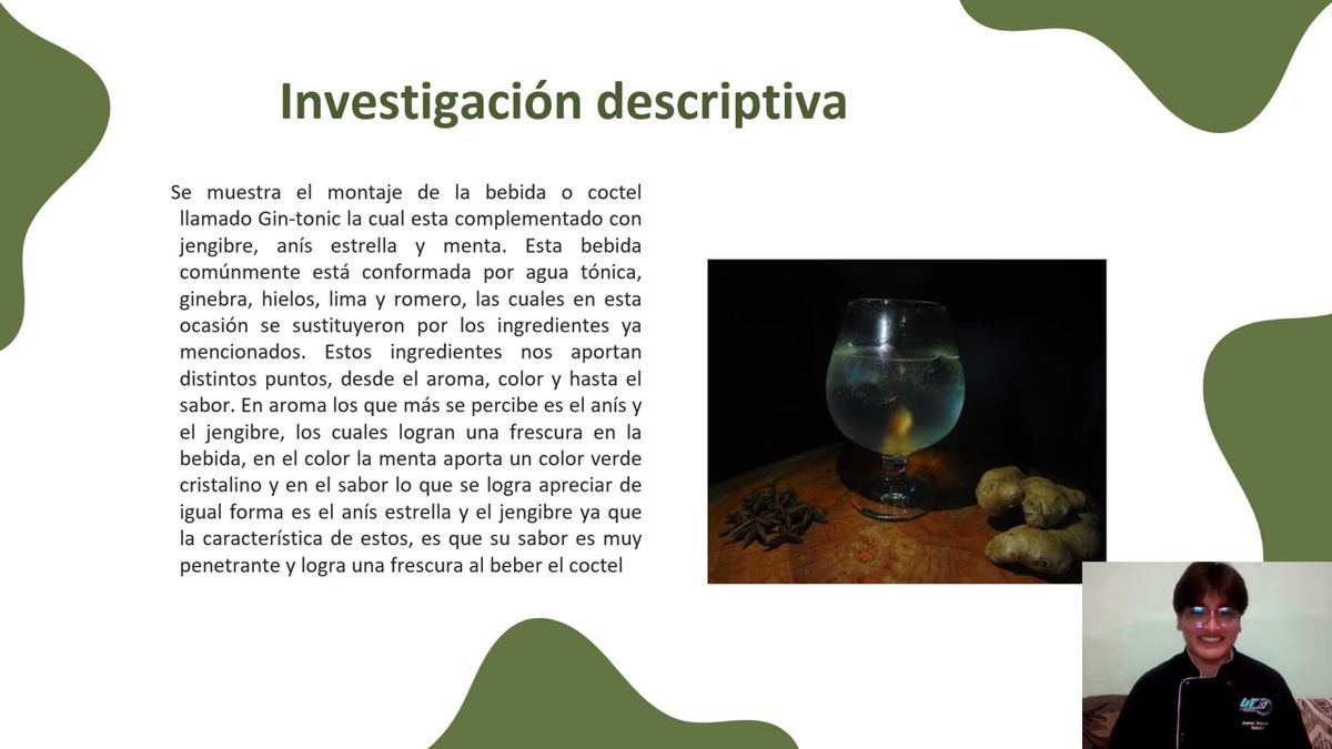 IEU003 - Elaboración de Infusiones en Frío a Base de Jengibre, Cultivado en la Región de Xicote…