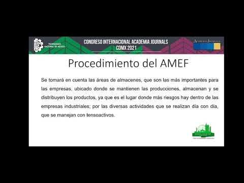 MEX067 - Peligros que se Encuentran en algunas Empresas Industriales que Manejan Tensoactivos y su …