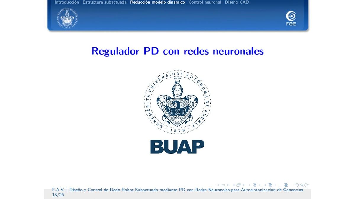 MOR291 - Diseño y Control de Dedo Robot Subactuado Mediante PD con Redes Neuronales para Autosinto…