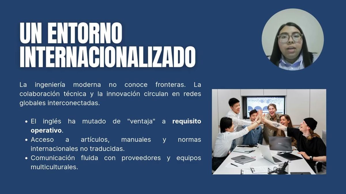 CHE087- La Importancia de una Segunda Lengua en las Ingenierías # Chetumal 2026