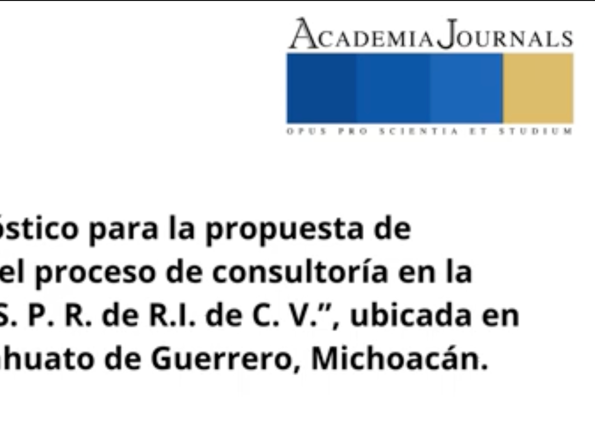 CMX202 - Estudio Diagnóstico para la Propuesta de Implementación del Proceso de Consultoría en l…