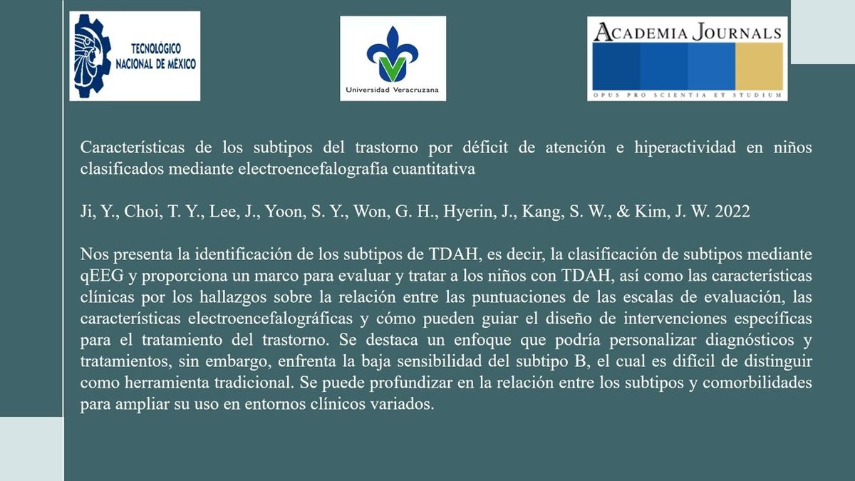 CLY063 - Revisión Sistemática de Herramientas de Cribado para la Detención del TDAH Usando Model…