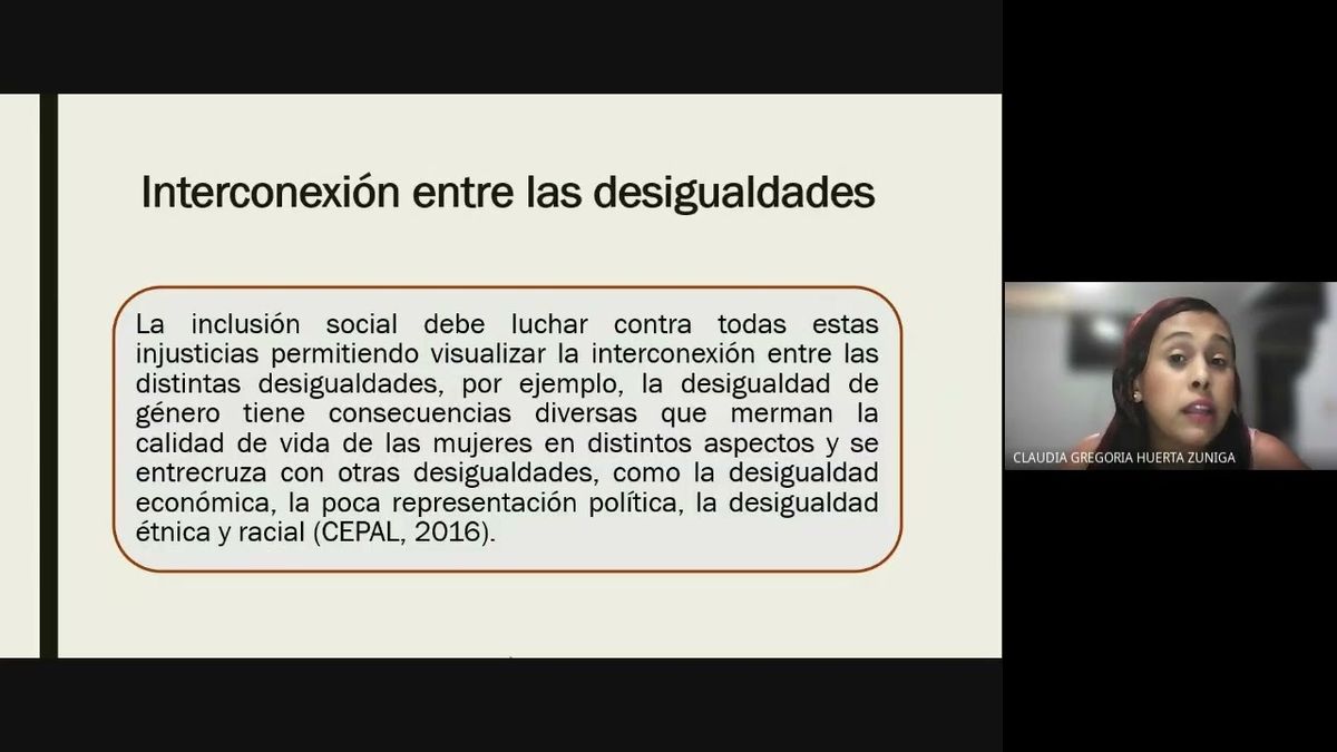 CHM062 - La Inclusión Social como Impulsor para el Desarrollo Sostenible