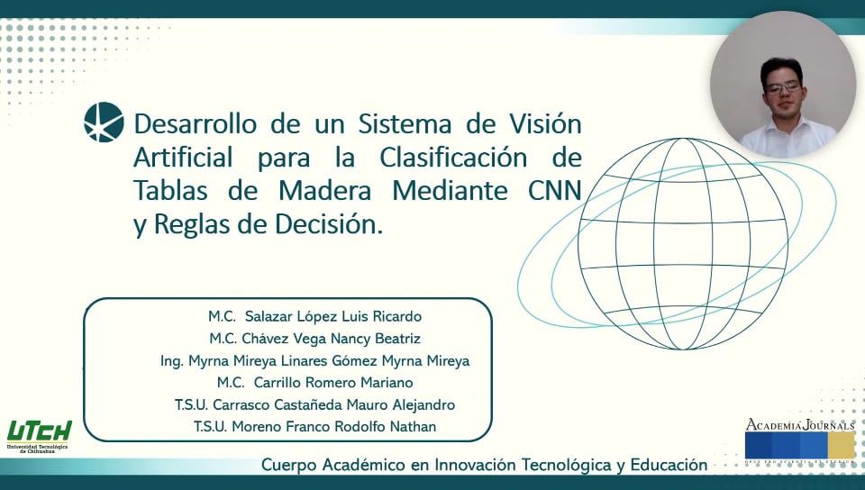 MED283 - Desarrollo en un Sistema de Visión Artificial para la Clasificación de Tablas de Madera …