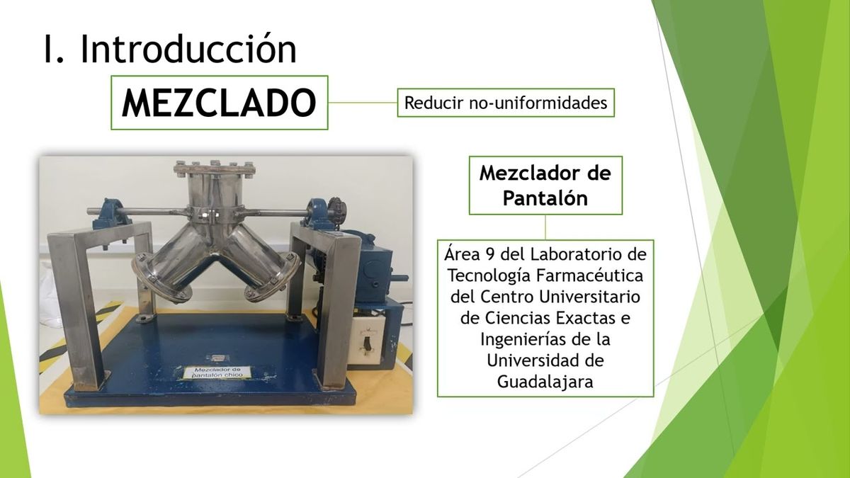 CHM250 - Calificación de Instalación, Operación y Desempeño del Mezclador de Pantalón Utiliza…