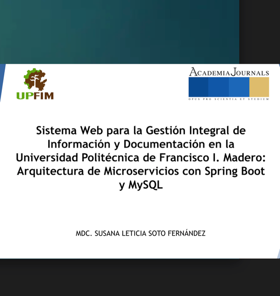 ZTP033 - Sistema Web para la Gestión Integral de Información y Documentación en la Universidad P…