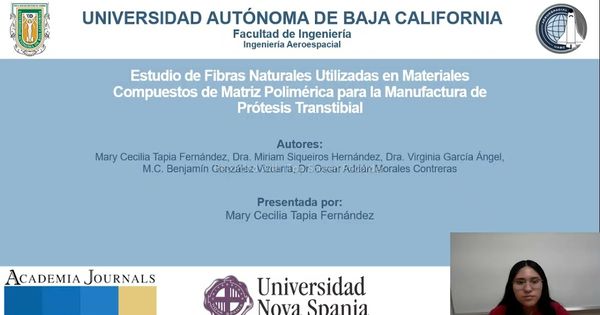 MOR306 - Estudio de Fibras Naturales Utilizadas en Materiales Compuestos de Matriz Polimérica para…