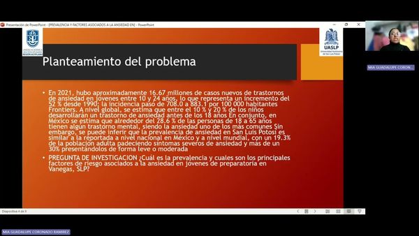 ABR071- PREVALENCIA Y FACTORES ASOCIADOS A LA ANSIEDAD EN ESTUDIANTES DE PREPARATORIA EN VANEGAS SL…