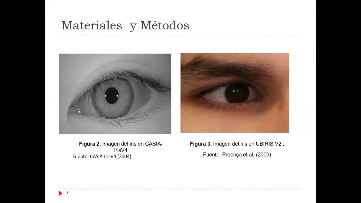 T051 - DETECCIÓN Y SEGMENTACIÓN AUTOMÁTICA DEL IRIS EMPLEANDO LA TRANSFORMADA DE HOUGH