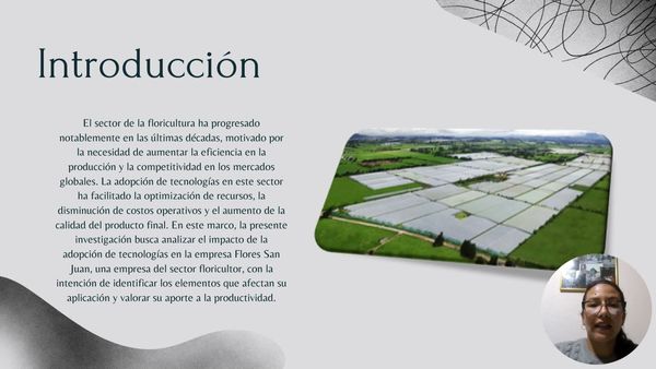 CPS045 - Impacto del Uso de la Tecnología en la Empresa Flores San Juan en Terminos de Productivid…