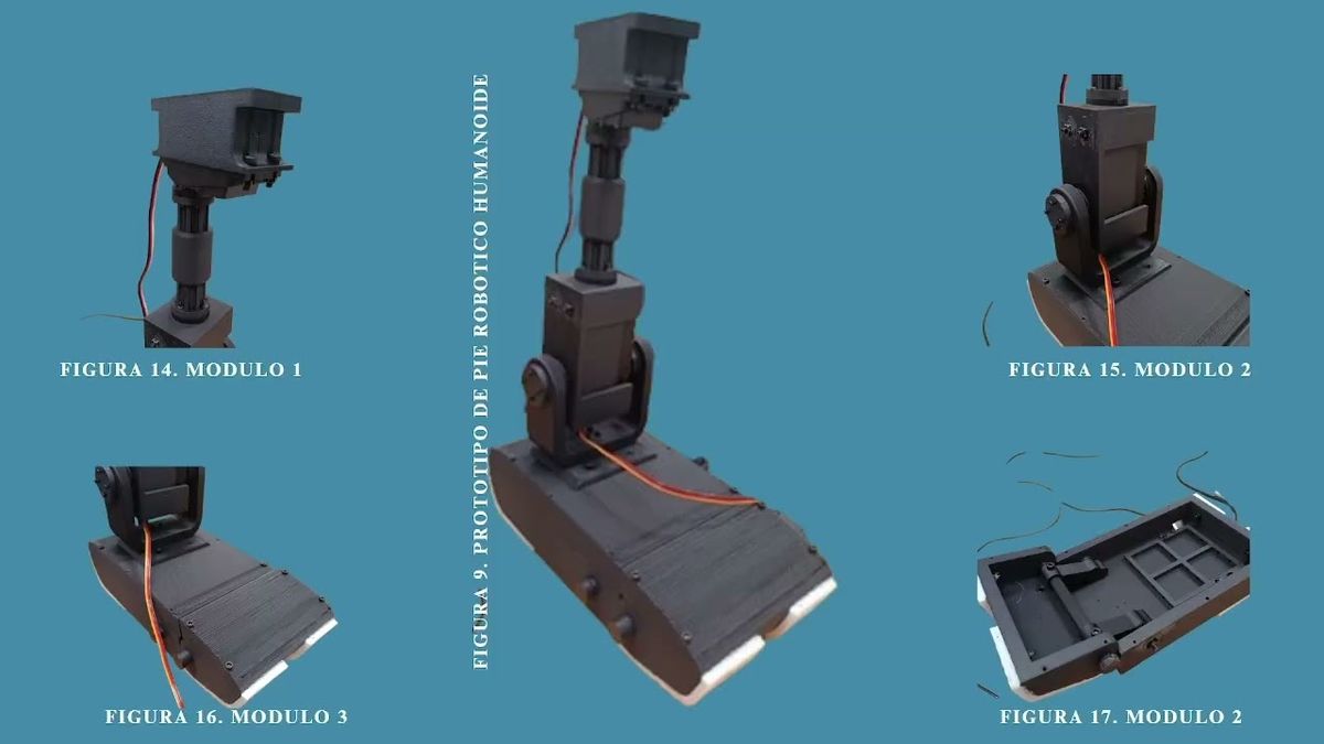 PUE079 - Diseño Mecánico de un Pie Robótico Humanoide