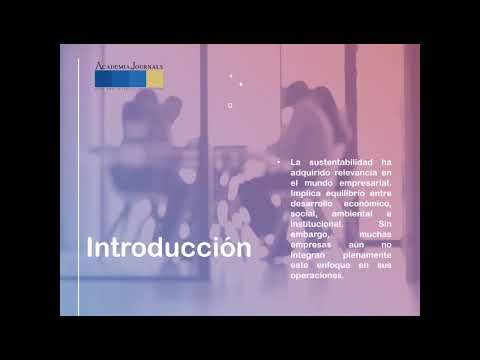 MED286 - Percepción de la valoración de la sustentabilidad en las empresas establecidas en la zon…