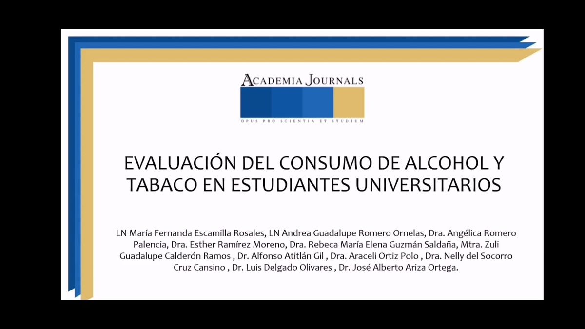 HID026 - Evaluación del Consumo de Alcohol y Tabaco en Estudiantes Universitarios
