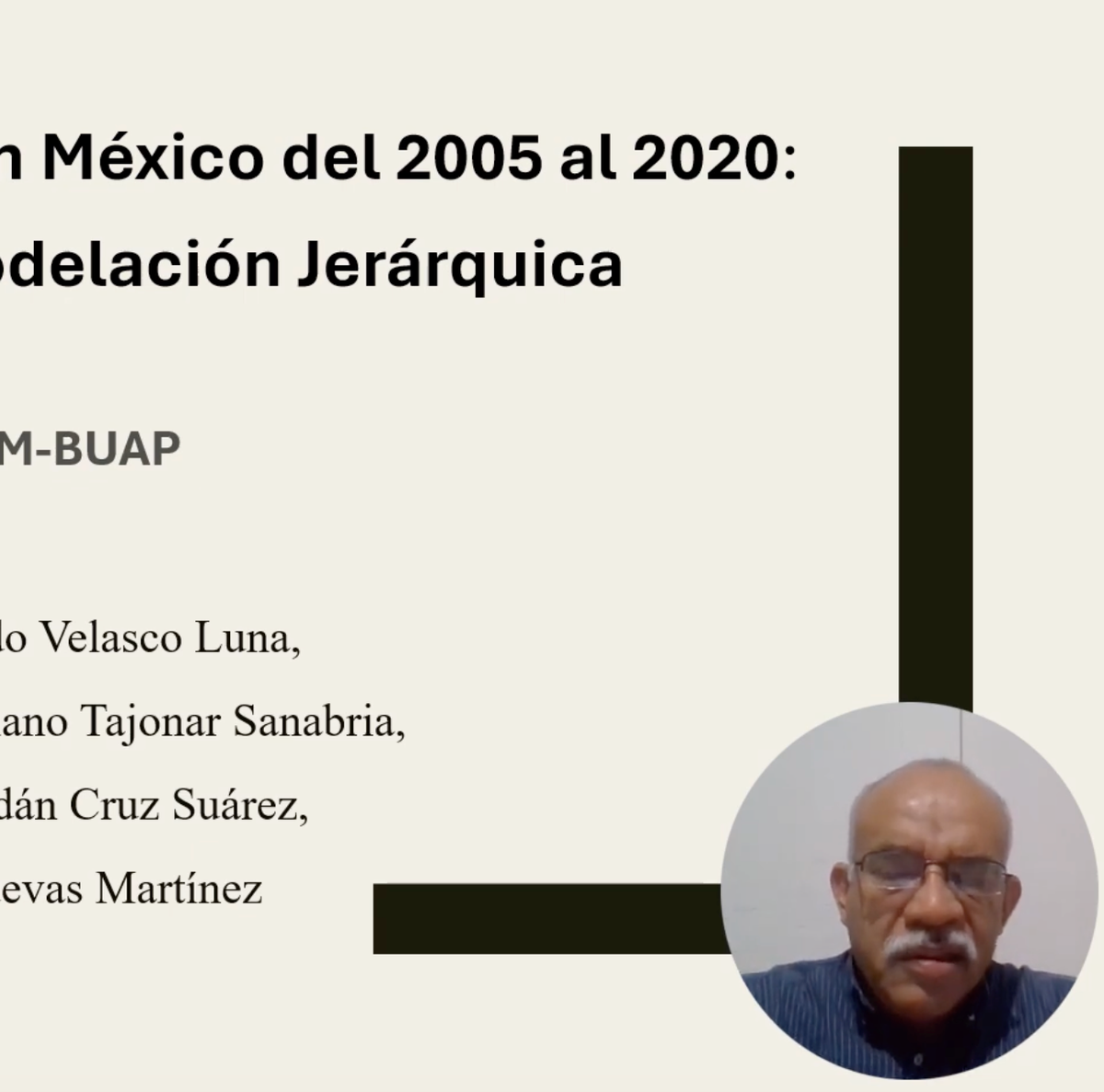 PBA125 - Grado de Escolaridad en México del 2005 al 2020: Un estudio de Modelación Jerárquica