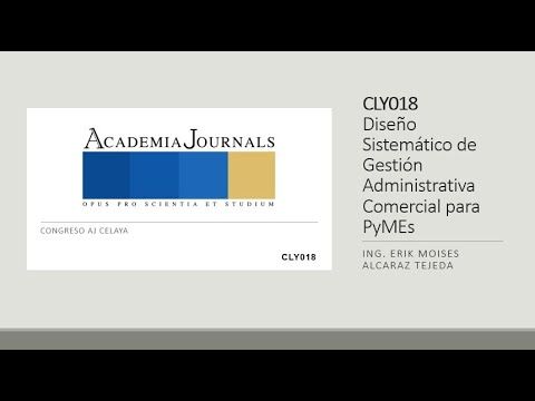 CLY018 - El Diseño Sistemático de Gestión Administrativa Comercial para Pymes