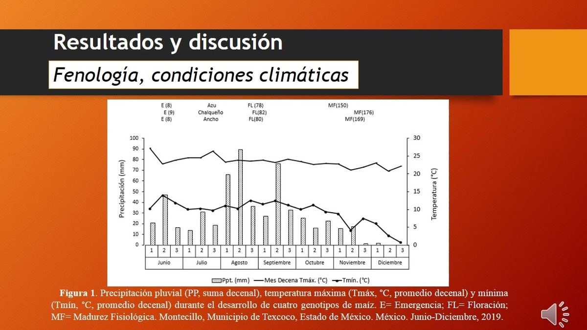 MOR391 - Producción de Biomasa y Radiación Interceptada en Maíz Nativo (Zea mays L.) en Clima T…