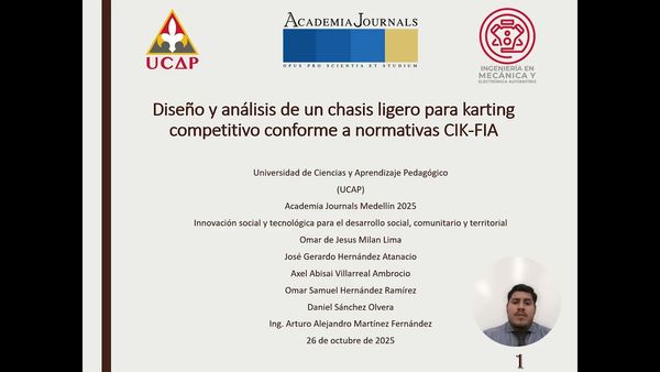 MED247 - Diseño y Análisis de un Chasis Ligero para Karting Competitivo Conforme a Normativas CIK…