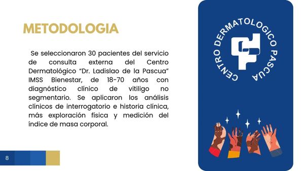 NOV050- Inflamación crónica y vitíligo: el papel de la obesidad central en una cohorte mexicana …
