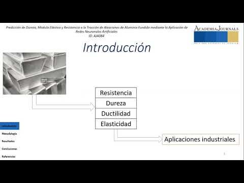 AJA084 - Predicción de Dureza, Módulo Elástico y Resistencia a la Tracción de Aleaciones de Alu…