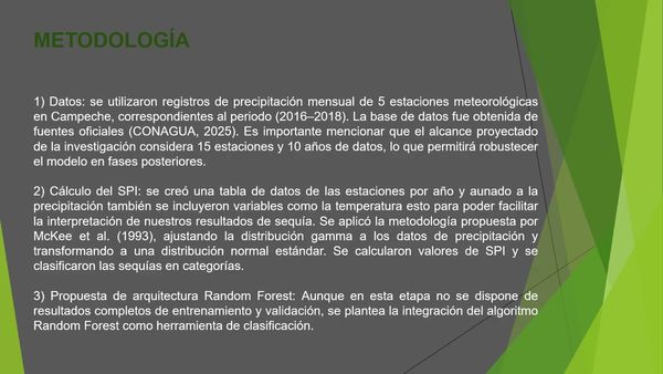 CHE217- Machine Learning Aplicado a la Predicción de Sequías: Modelos Basados en Datos Histórico…