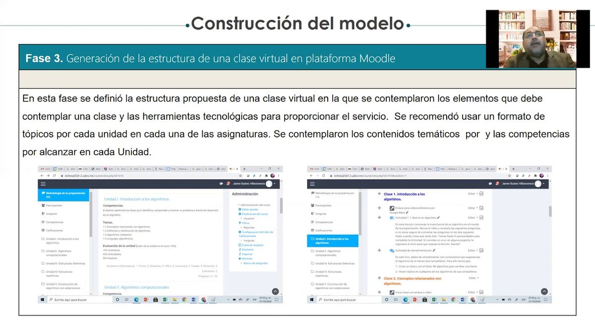 CCC-505 - MODELO DE CLASE VIRTUAL PARA PASAR DE LO PRESENCIAL A CLASE REMOTA EN LA UABCS, POR CONTI…