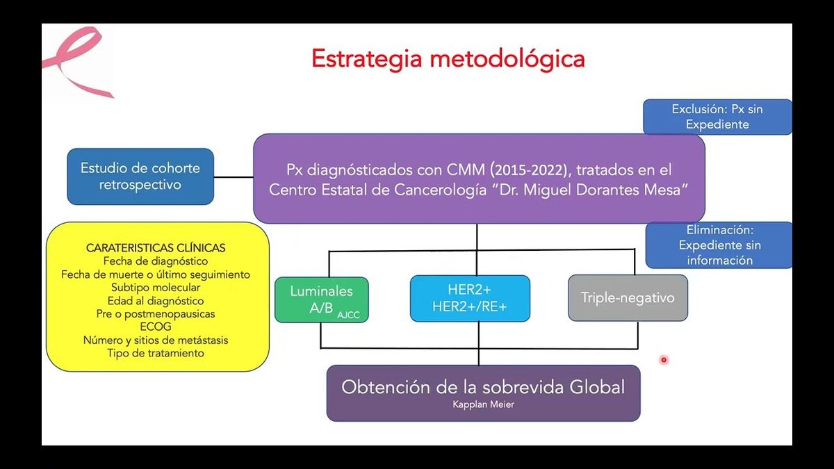 HLG108 - Análisis de Sobrevida de Pacientes con Cáncer de Mama Metastásico del Estado de Veracru…