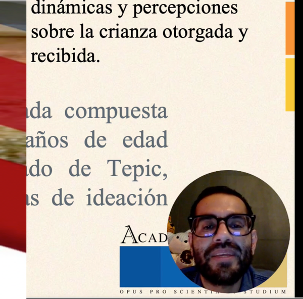 CHM033 - Crianza Parental e Ideación Suicida en Adolescentes de un Grupo de Educación Media Super…