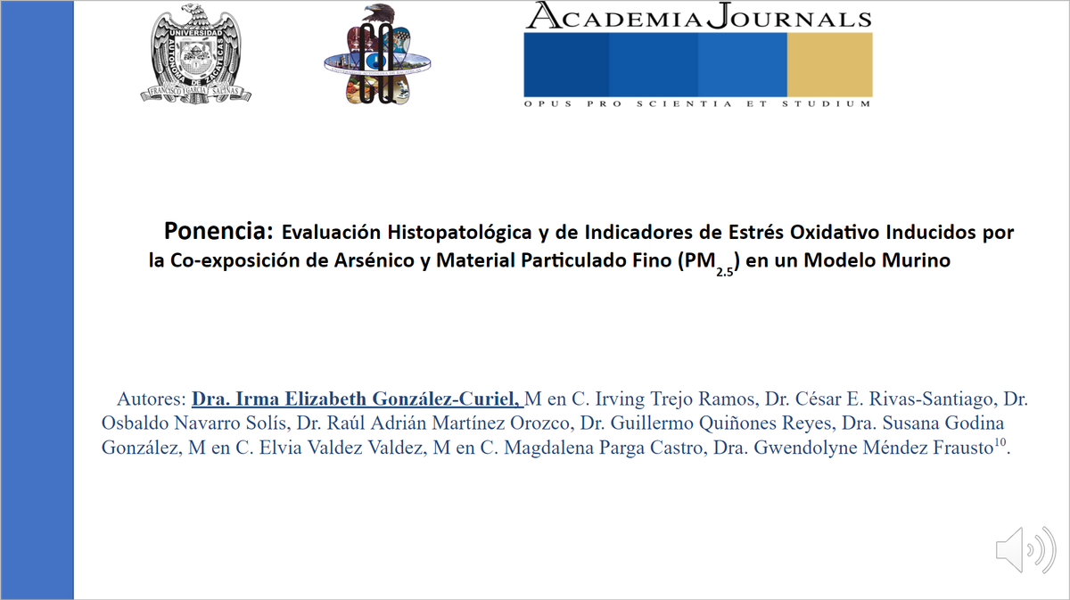 FRE114 - Evaluación Histopatológica y de Indicadores de Estrés Oxidativo Inducidos por la Co-ex…