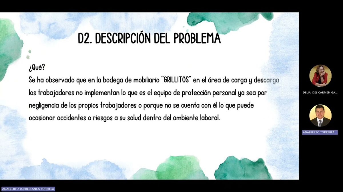 CTM096 - Metodología 8 D para la Implememtación del Equipo de Protección Personal en una Bodega …