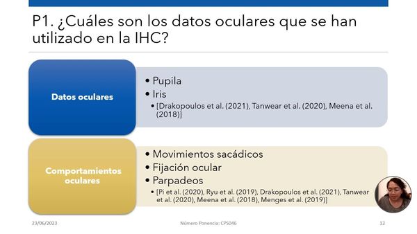 CPS046 - Interacción Humano-Computadora Basada en Seguimiento Ocular: Una Revisión Sistemática