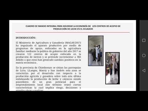 CCC-394 - CUADRO DE MANDO INTEGRAL PARA MEJORAR LA ECONOMÍA DE LOS CENTROS DE ACOPIO DE PRODUCCIÓ…