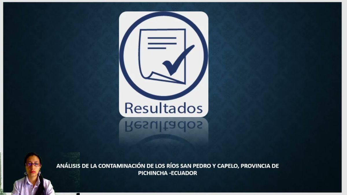 PUE172 - Análisis de la Contaminación de los Ríos San Pedro y Capelo, Provincia de Pichincha