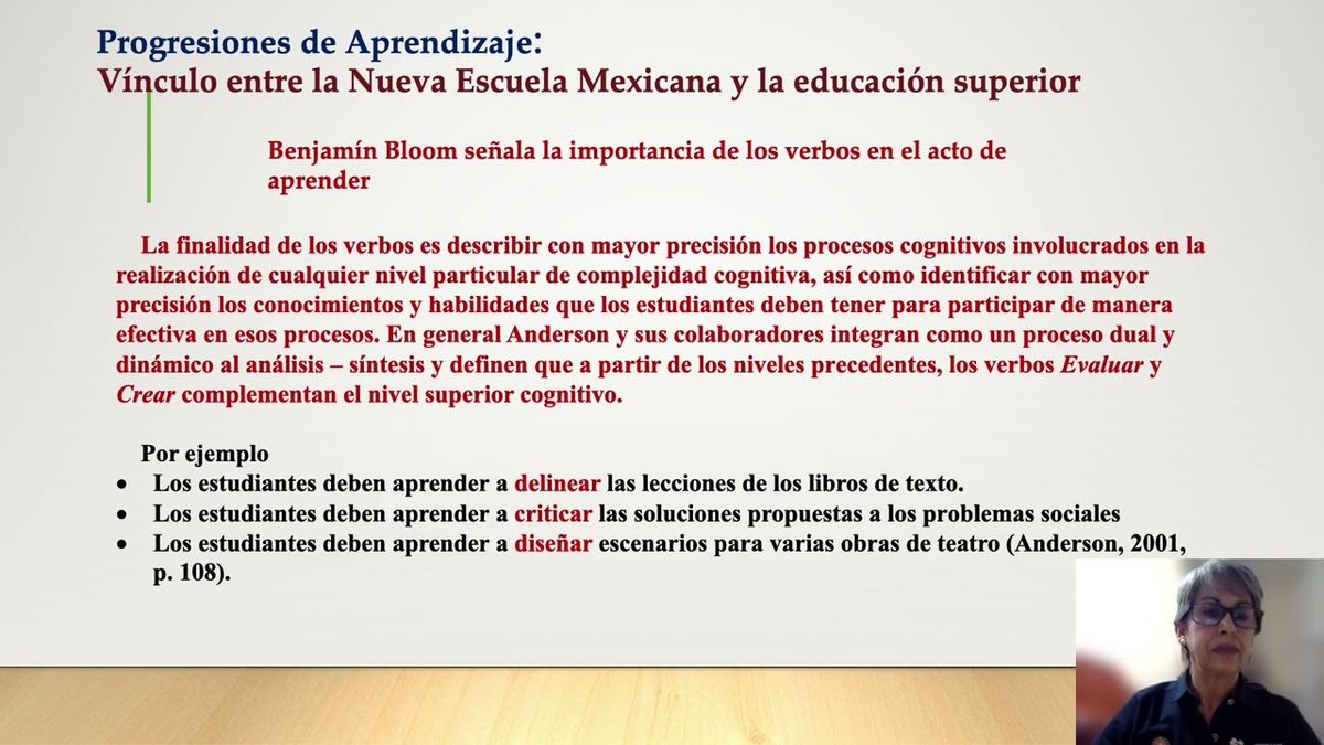 MLA048 - Progresiones del Aprendizaje: Vínculo entre la Nueva Escuela Mexicana y la Educación Su…