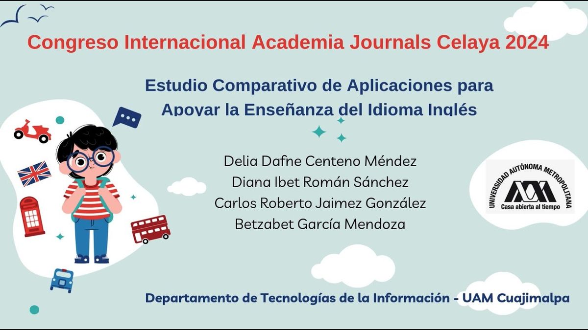 CLY003 - Estudio Comparativo de Aplicaciones para Apoyar la Enseñanza del Idioma Inglés