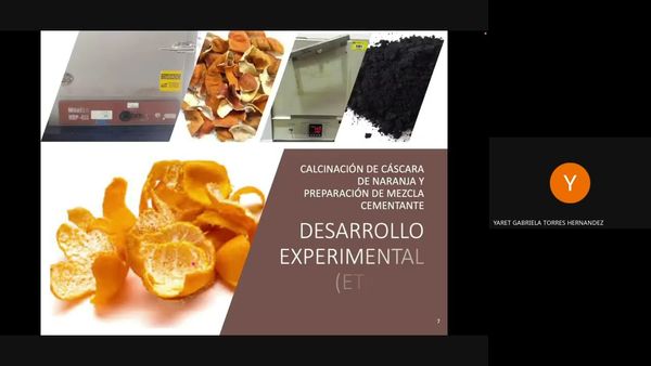 IEU063 - Viabilidad del Uso de Cáscara de Naranja Calcinada como Agente Cementante en un Acero AI…