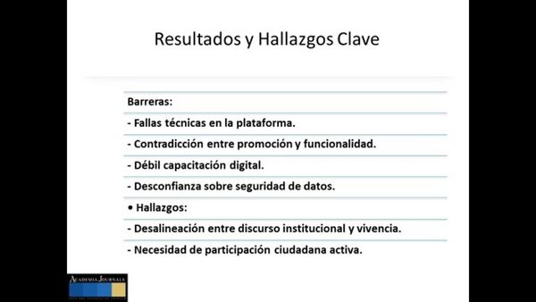 CHM027 - Apropiación de servicios digitales en la Alcaldía de El Carmen de Viboral: un enfoque he…