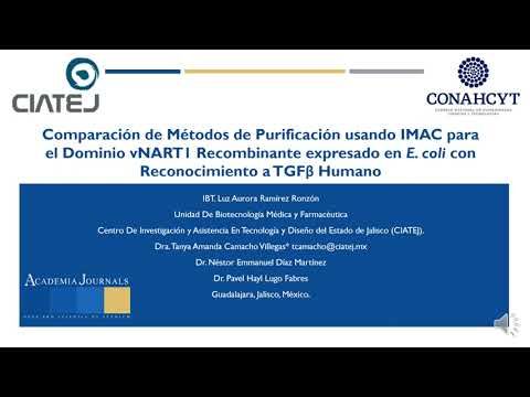 TLA095 -  Comparación de Métodos de Purificación usando IMAC para el Dominio vNART1 Recombinant…