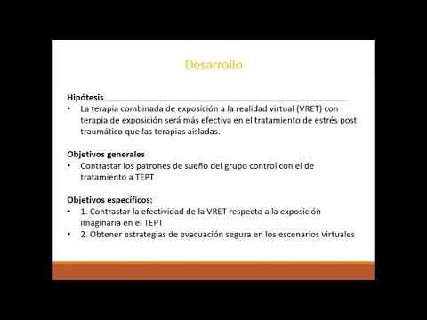 CHP098 - Evaluación de sueño durante tratamiento de exposición al Trastorno de Estrés Postraum…